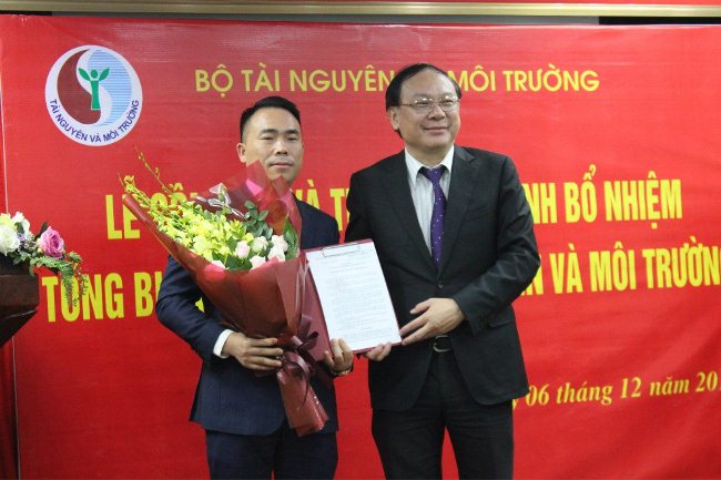 Tiến sĩ, Nhà báo Đào Xuân Hưng, Nguyên Tổng Biên tập báo Người Hà Nội giữ chức Tổng Biên tập Tạp chí Tài Nguyên và Môi trường
